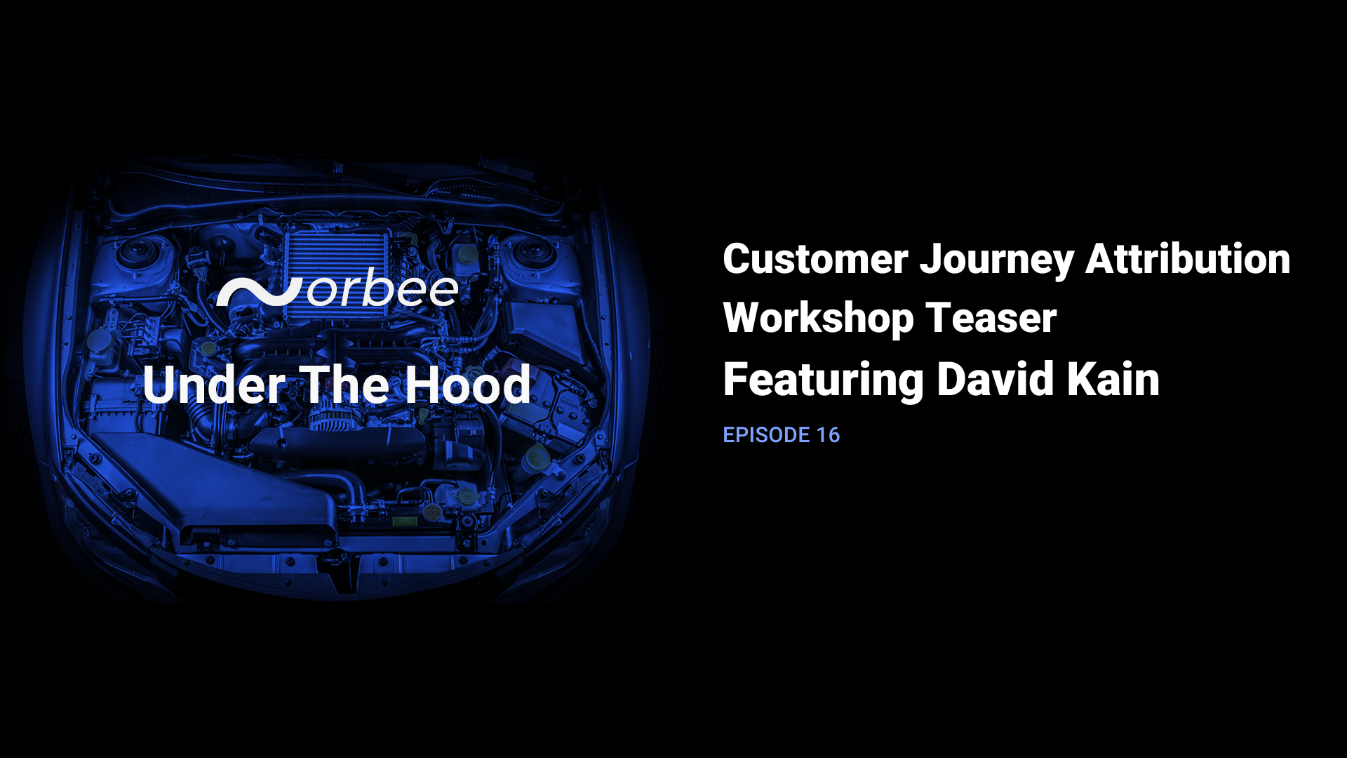 Customer Journey Attribution Workshop Teaser Featuring David Kain